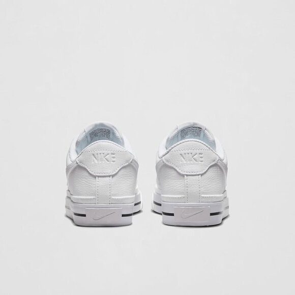 Women's Court Legacy Next Nature Shoes White Black Volt Size 7.5 Durable - Picture 6 of 7